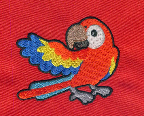 embroidery bird digitizing